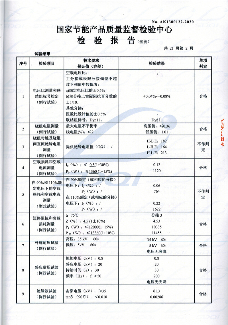 高低压试验报告-S11-1250兴安兴安兴安油浸式变压器-2.jpg